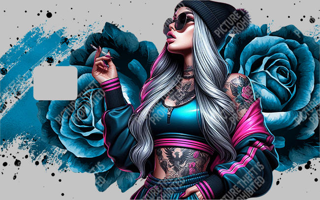 Bank  Card Sticker-BC-869